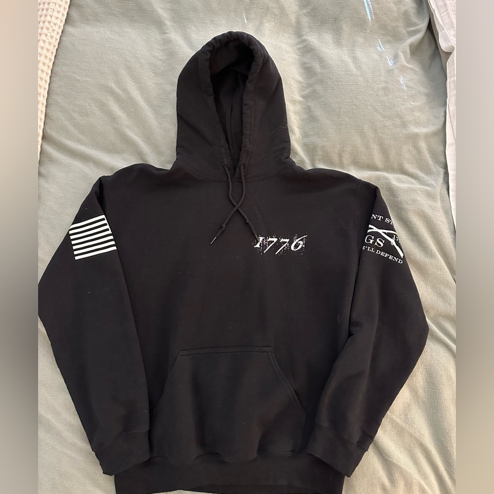 Grunt Style Men’s 1776 Hooded Sweatshirt